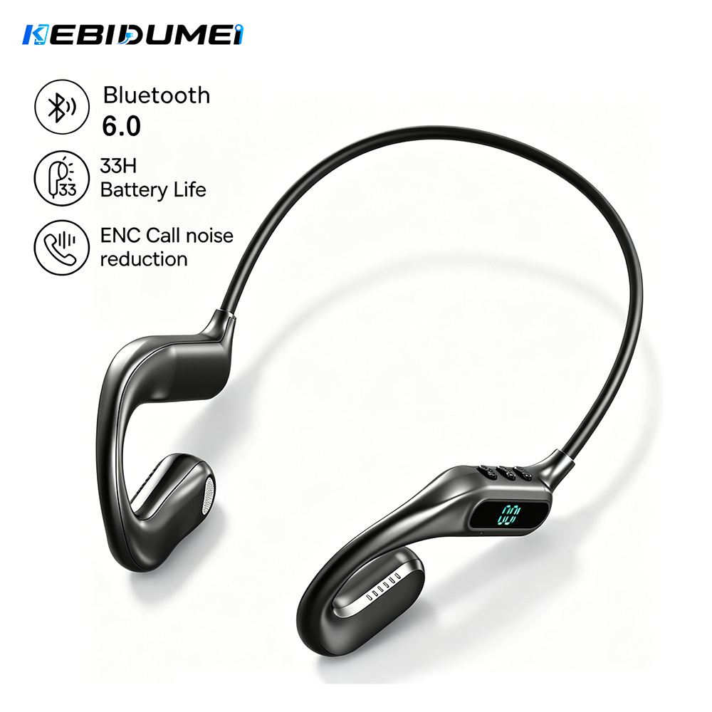 KEBIDUMEI Open Ear Bluetooth 6 - đánh giá và giá Bone Conduction Running Headphones