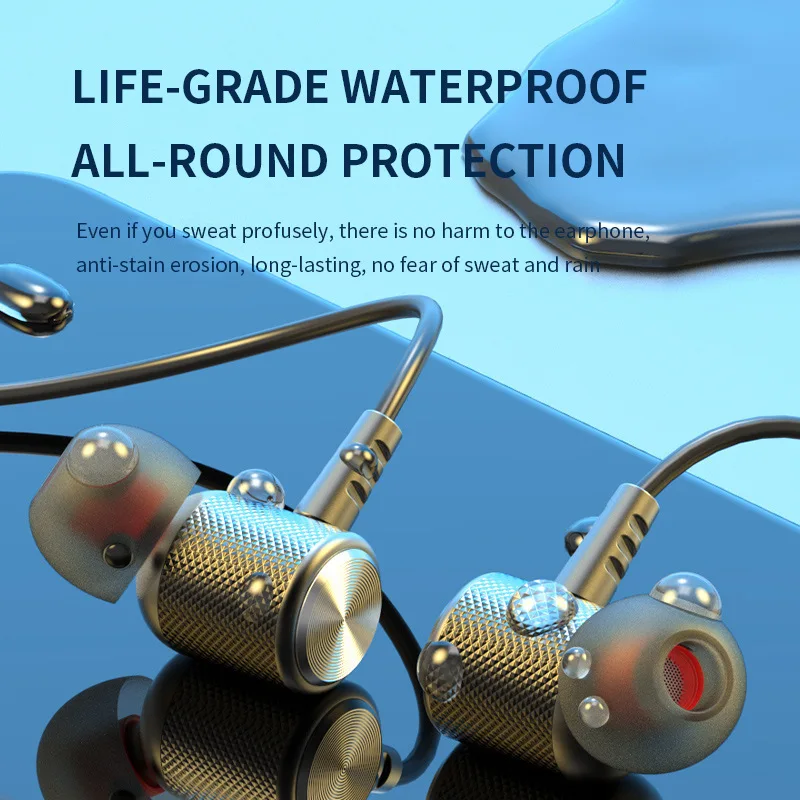 9D Bluetooth Earphones Wireles - đánh giá và giá Magnetic Neckband Sports Earphones