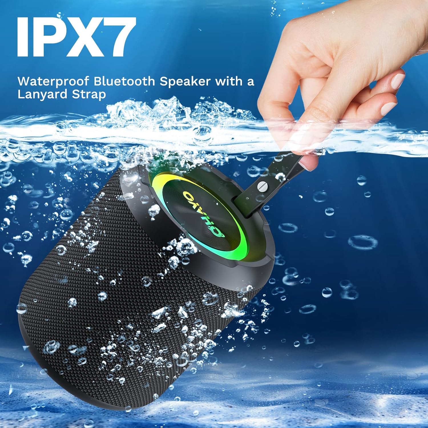 OHAYO 40W Wireless Portable Bl - đánh giá và giá Portable Bluetooth Speaker Waterproof Ipx7