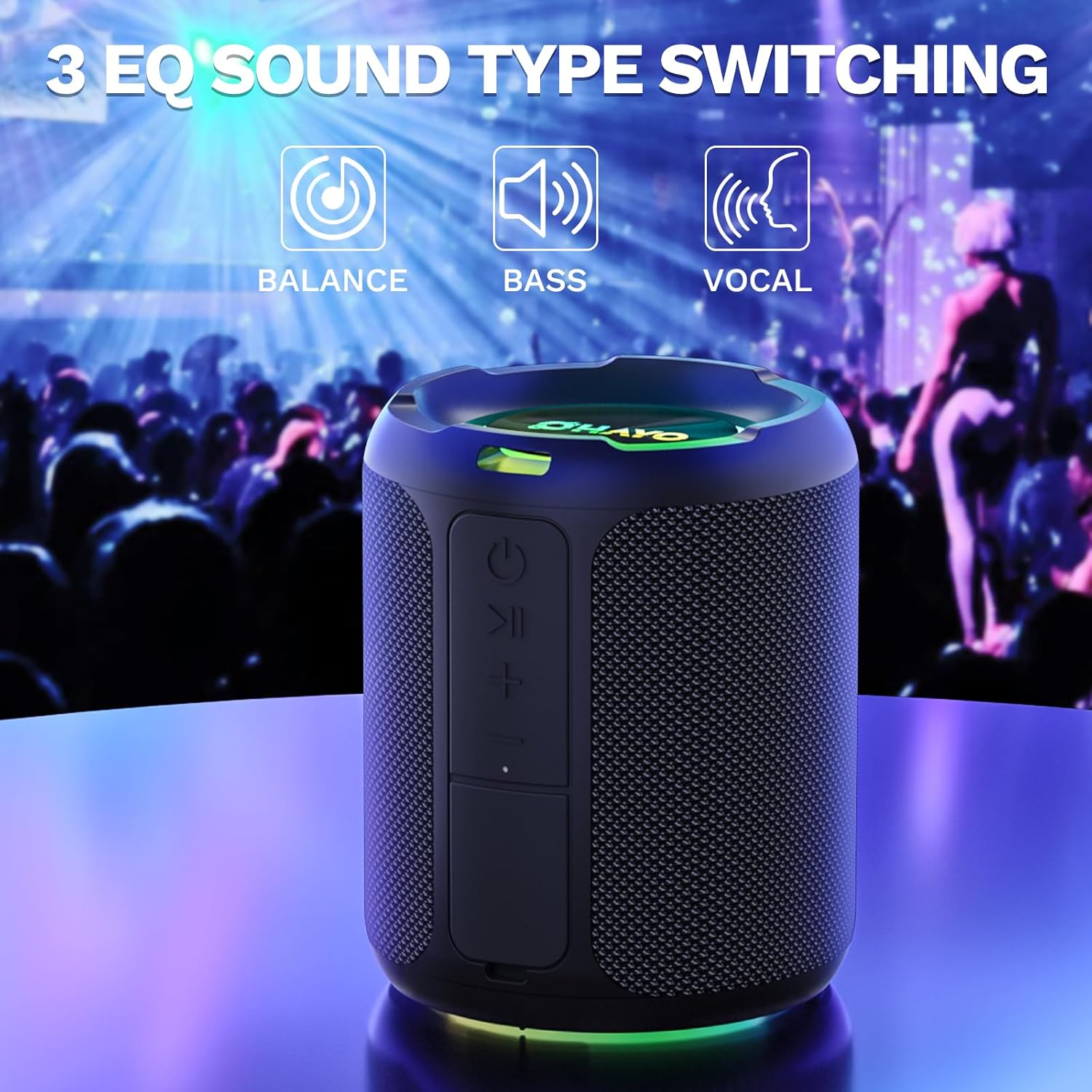 OHAYO 40W Wireless Portable Bl - đánh giá và giá Portable Bluetooth Speaker Waterproof Ipx7
