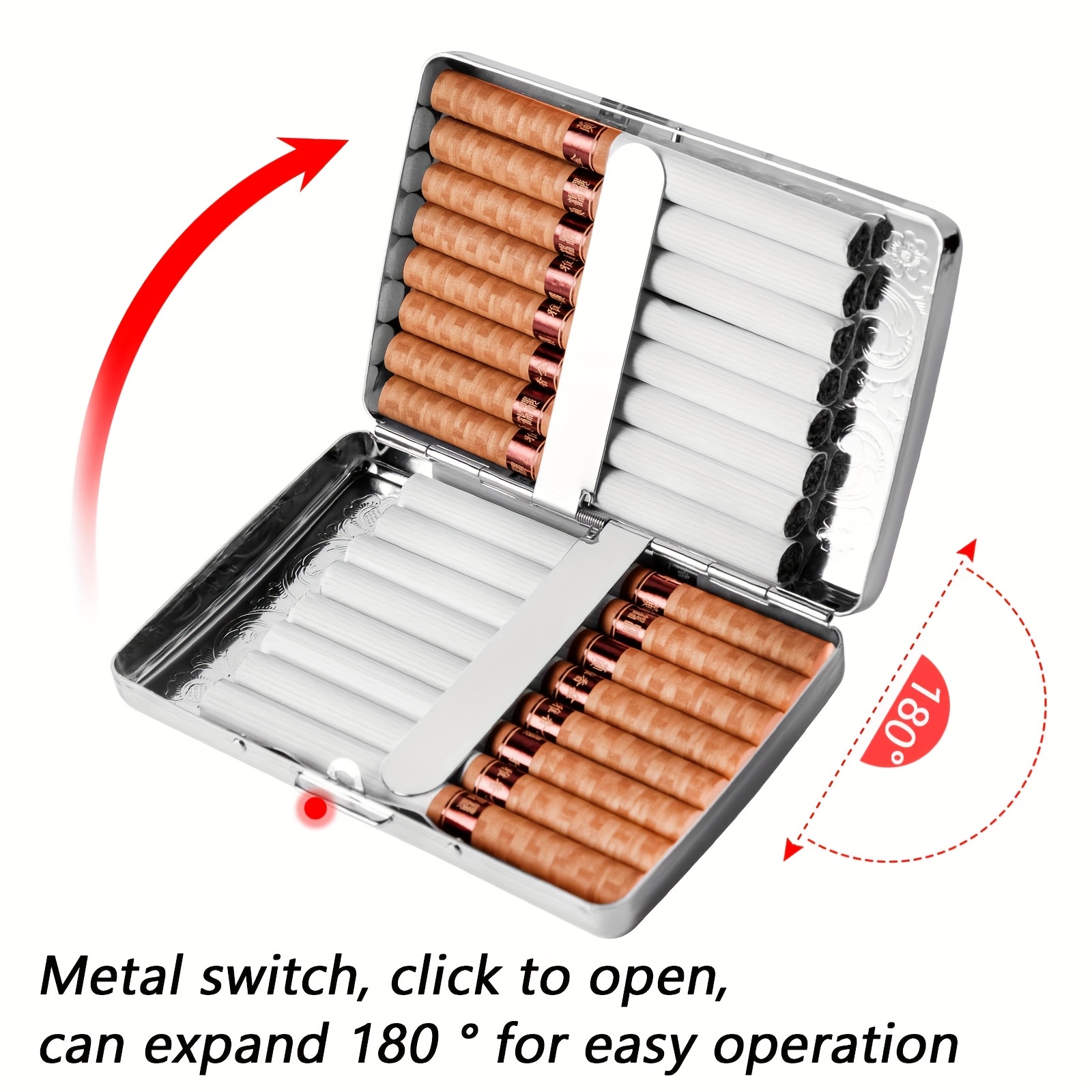Vintage Metal Cigarette Case - - đánh giá và giá Laptops