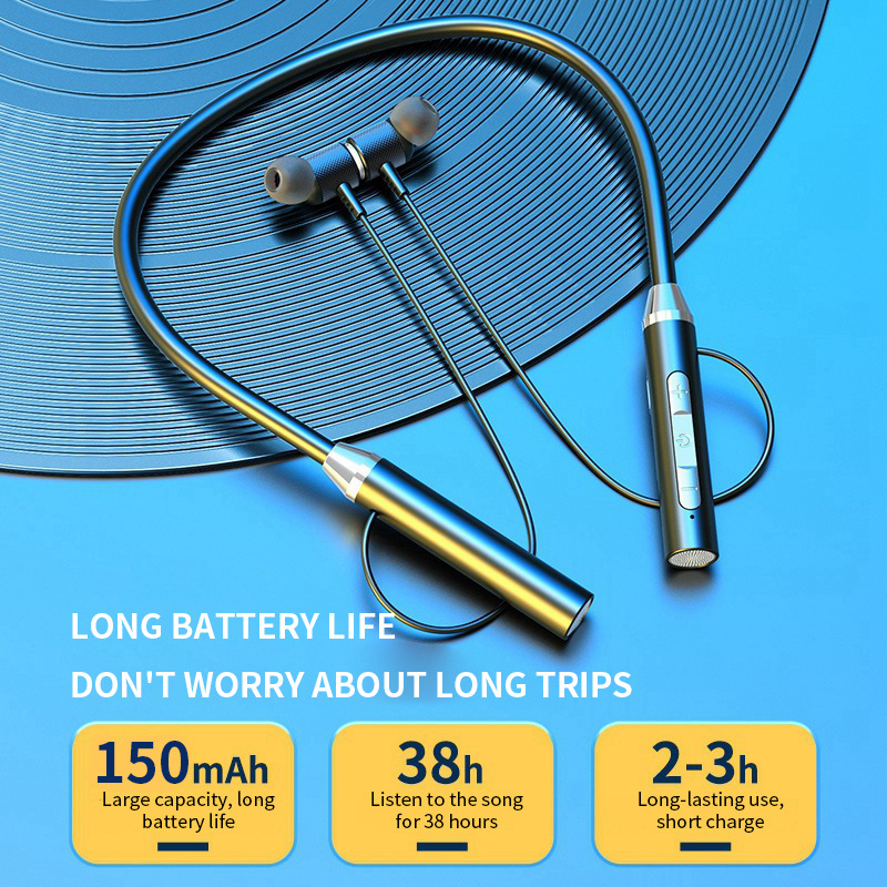Wireless Headphones Bluetooth  - đánh giá và giá Magnetic Neckband Sports Earphones