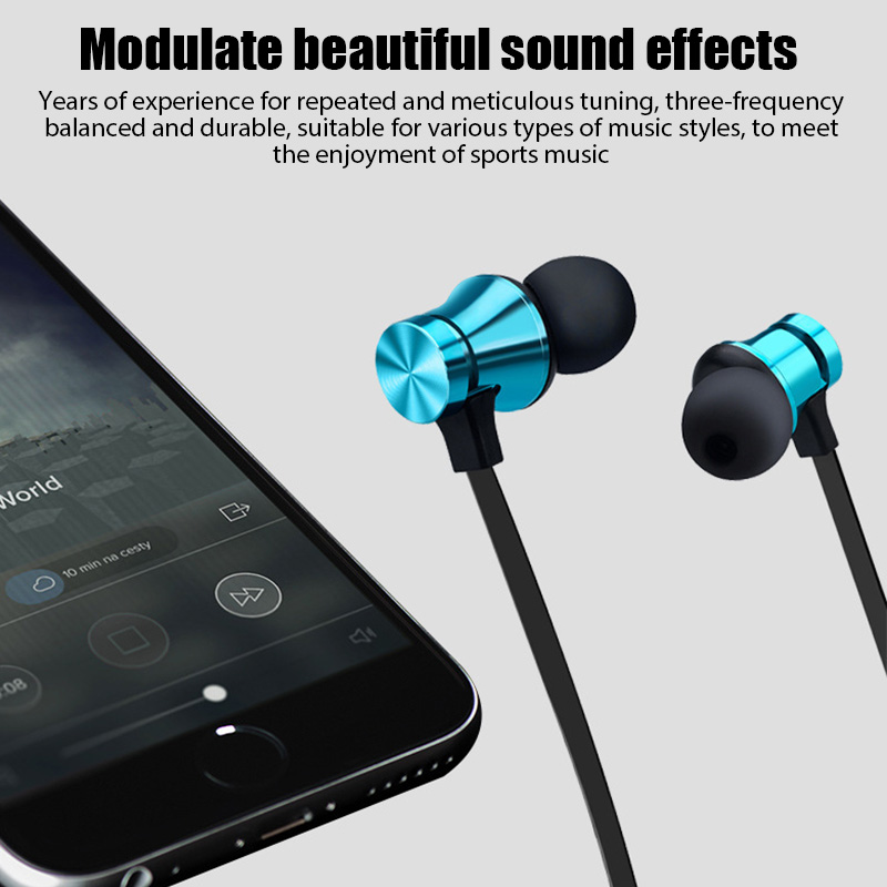 XT11 Bluetooth 4.2 Wireless Ea - đánh giá và giá Magnetic Neckband Sports Earphones