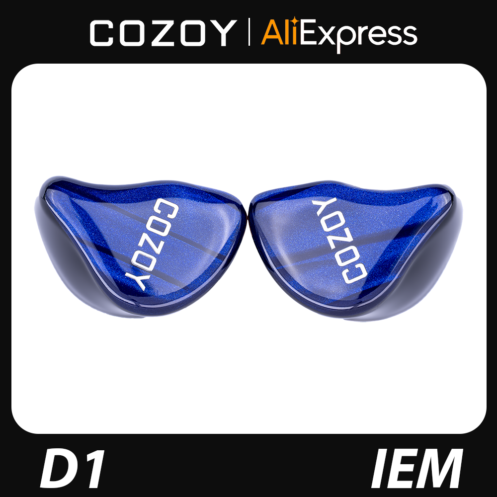 COZOY D1 IEM HIFI 10mm Graphen - đánh giá và giá Planar Magnetic Iem Earphones