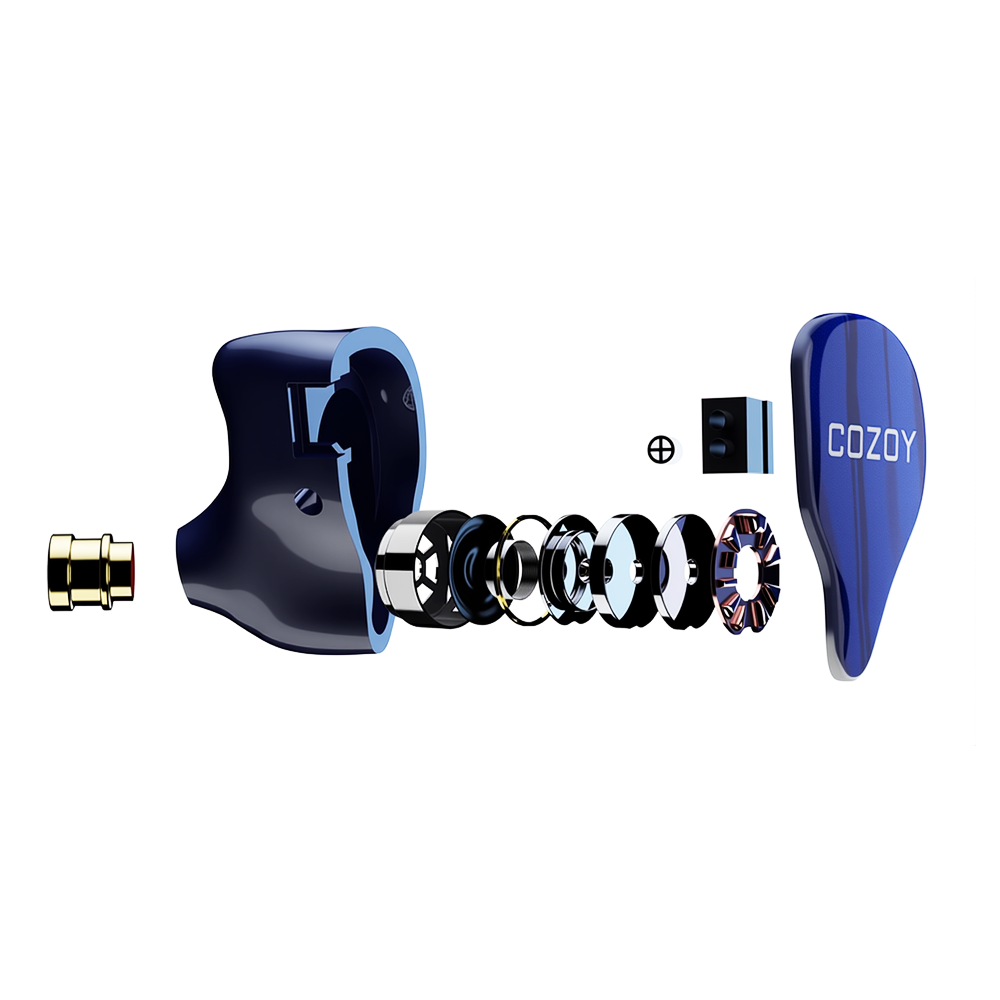 COZOY D1 IEM HIFI 10mm Graphen - đánh giá và giá Planar Magnetic Iem Earphones
